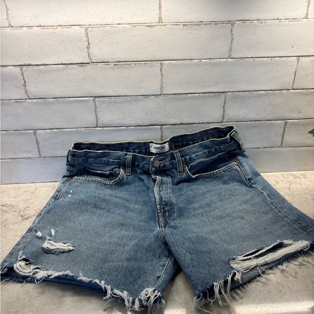 AGolde Jean Cut Offs